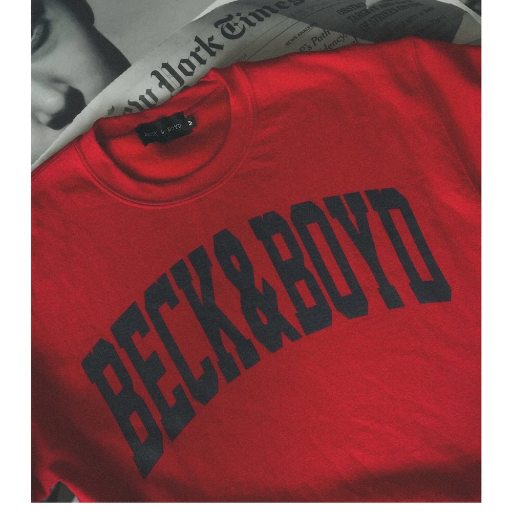 Beck & Boyd Red Sweatshirt